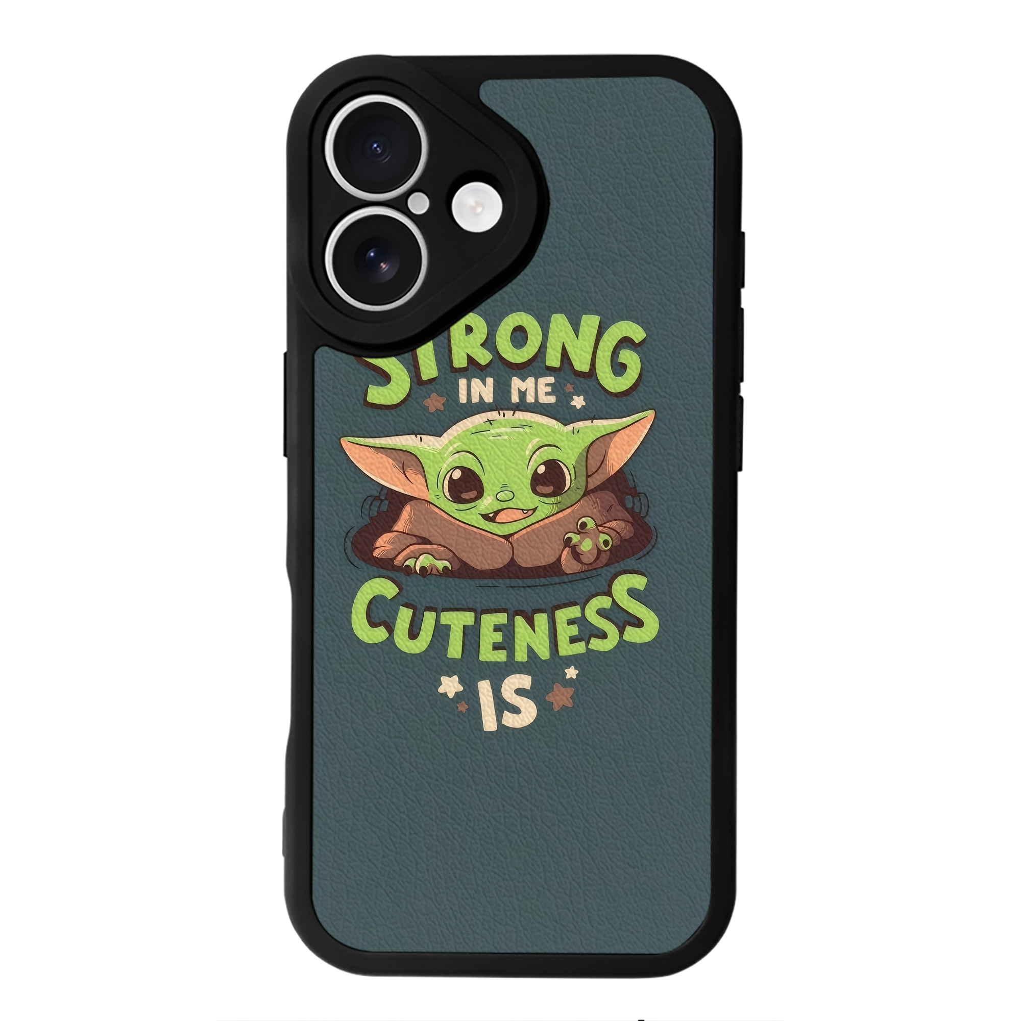 （画像用） スター・ウォーズ Star Wars 【iPhone 16シリーズ対応】シリコンスマホケース（レザー調） 材質：シリコン